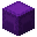 Purple shulker box Minecraft block